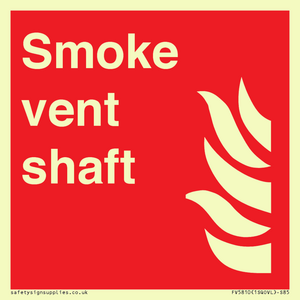 Smoke vent shaft